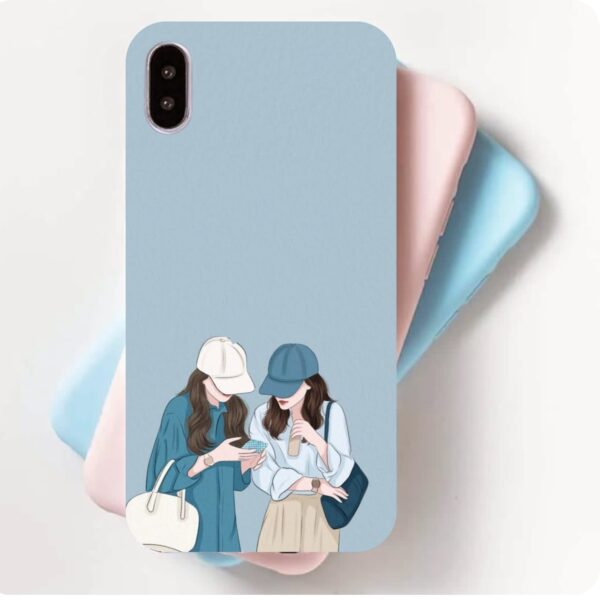 Two stylish friends cover for all Mobile Models